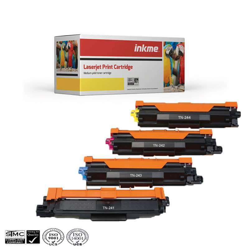 241 - Brother TN241/TN242 Cartouche de toner générique noir - Remplace TN -241BK/TN-242BK